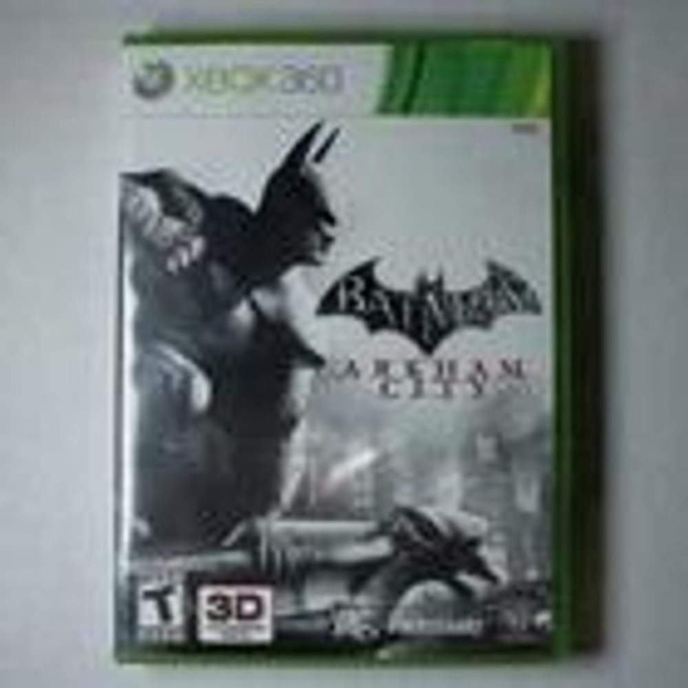 Batman Arkham City Microsoft Xbox 360 Action Adventure Game 3D Compatible